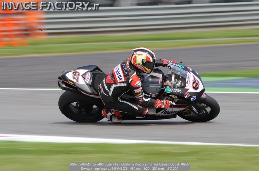 2009-05-09 Monza 2403 Superbike - Qualifyng Practice - Shane Byrne - Ducati 1098R